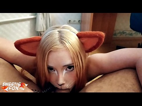 ❤️ Kitsune sväljer kuk och sperma i munnen Kvalitets sex at sv.tube-sexer-com.ru ❤